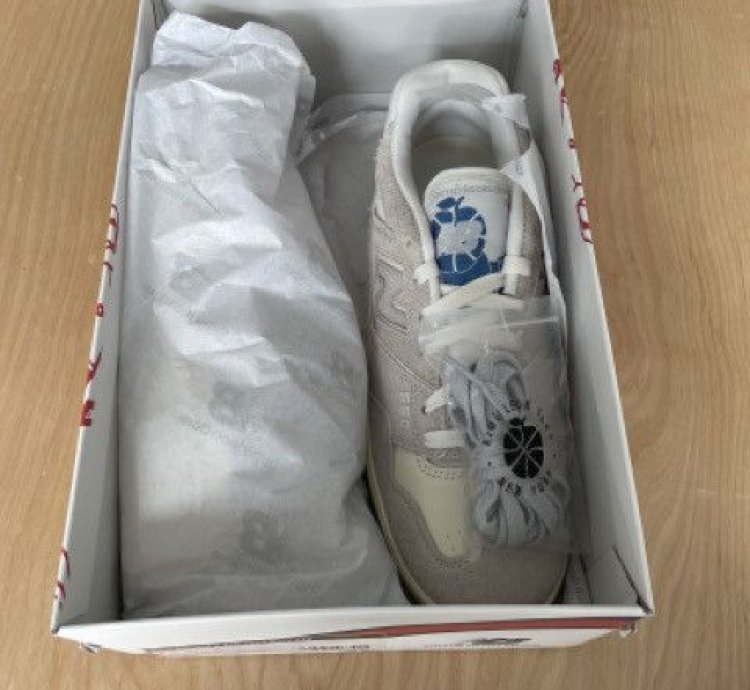 Aim Leon Dore New Balance 550 Grey Suede Size 9