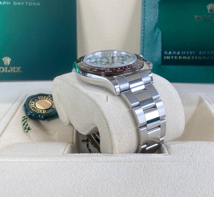 Rolex Daytona Platinum Ice Blue Dial Unworn 2023