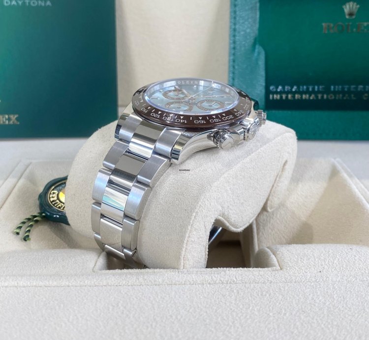 Rolex Daytona Platinum Ice Blue Dial Unworn 2023