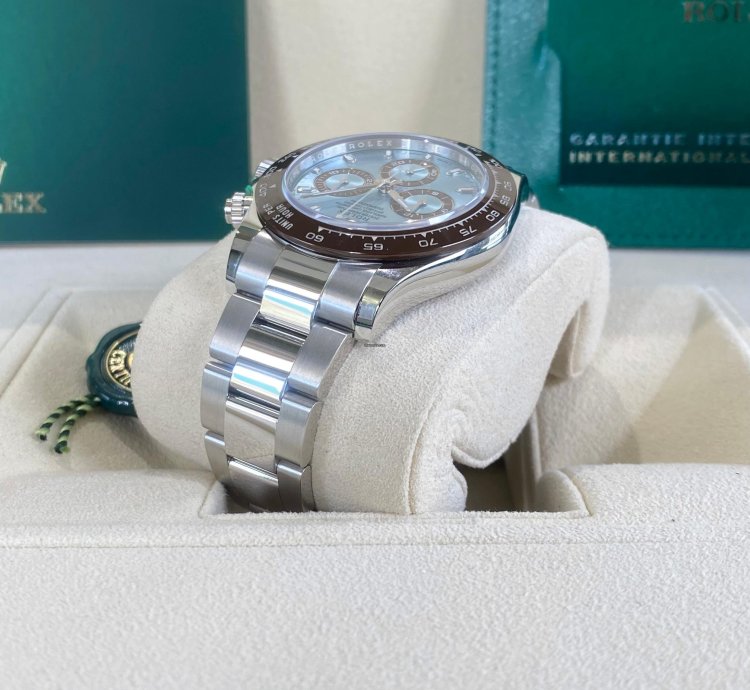 Rolex Daytona Platinum Ice Blue Dial Unworn 2023