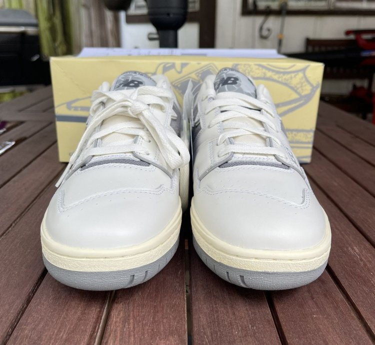 Aim Leon Dore New Balance 550 Silver