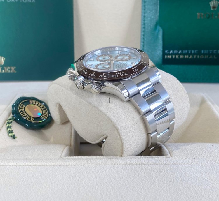 Rolex Daytona Platinum Ice Blue Dial Unworn 2023