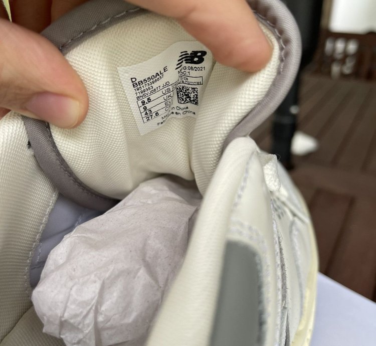 Aim Leon Dore New Balance 550 Silver