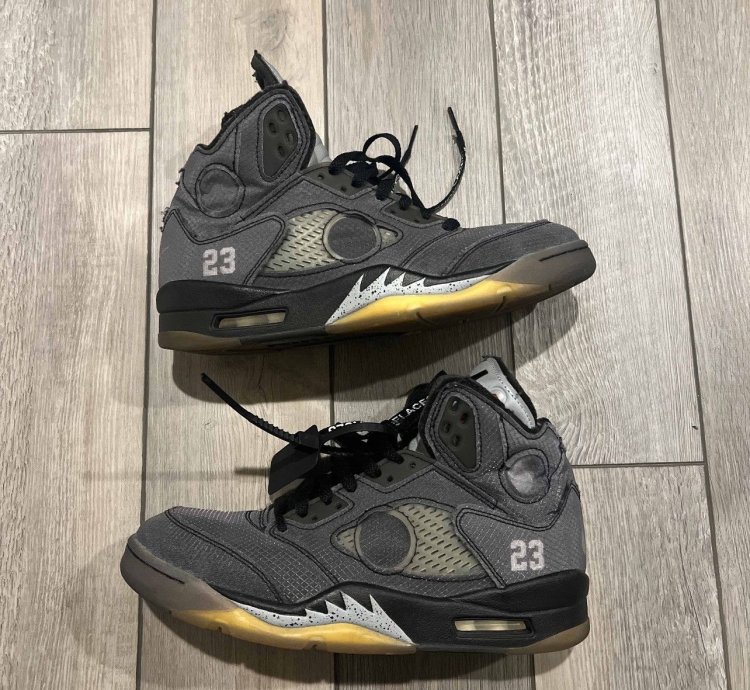 Jordan 5 Off White Size 8