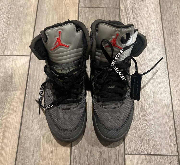 Jordan 5 Off White Size 8