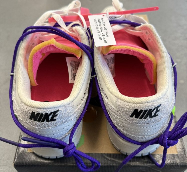 2021 Nike Dunk Low Off White 15 Of 50 Sail Neutral Grey