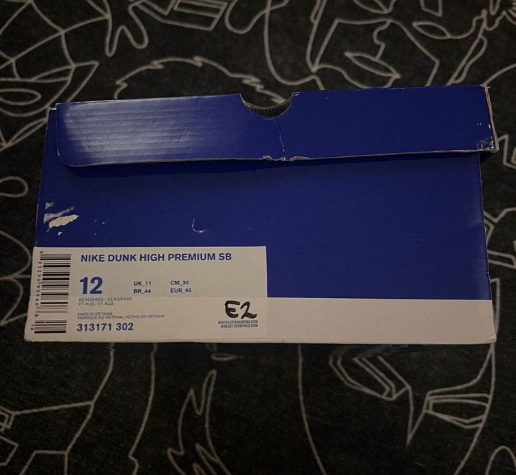 Nike Sb Dunk Liberty High Sz12 Ds