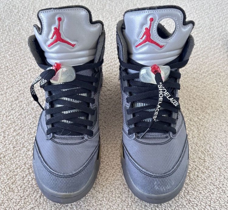 Jordan 5 Off-white Muslin