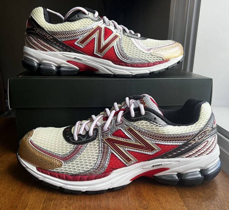 Aim Leon Dore New Balance 860 V2 Red