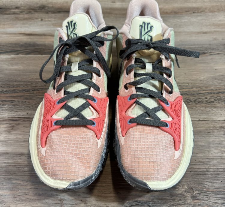 2021 Nike Kyrie Irving 4 Low Pale Coral Pink Sharktooth