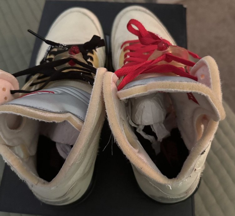 Jordan 5 Off-white Sail