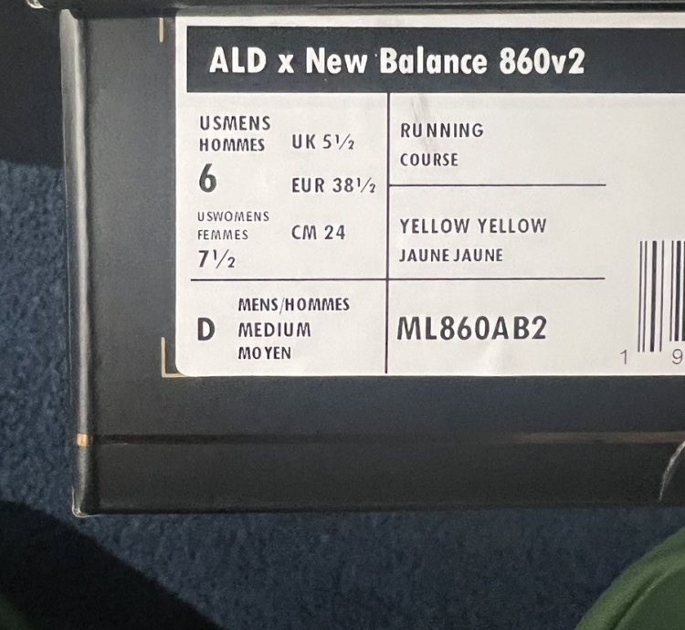 Aim Leon Dore New Balance 860v2