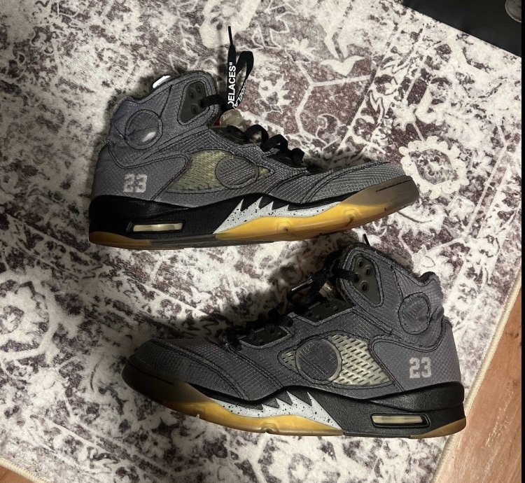Jordan 5 Off-white Sail Muslin