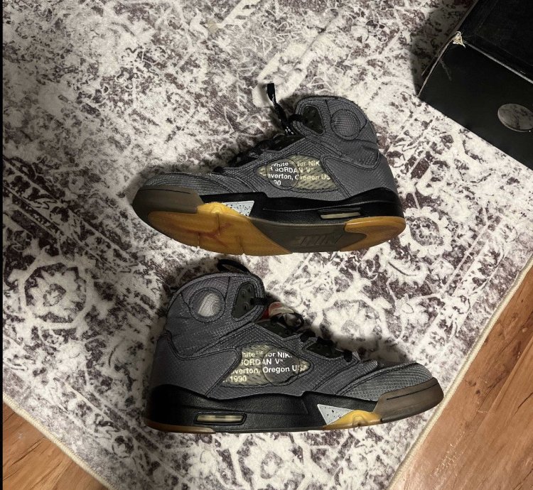 Jordan 5 Off-white Sail Muslin