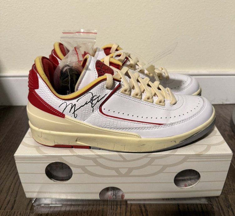 2021 Off White Air Jordan 2 Ii Retro Low Sp