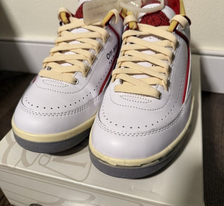 2021 Off White Air Jordan 2 Ii Retro Low Sp