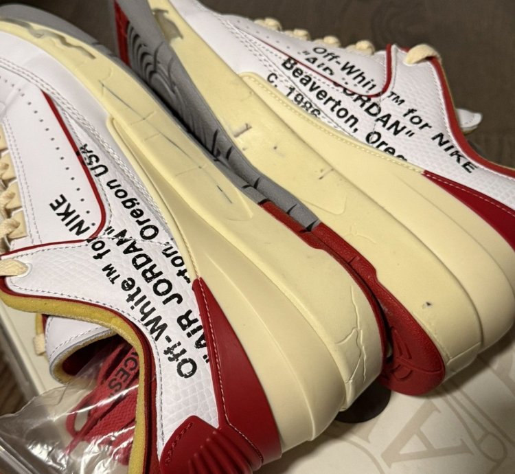 2021 Off White Air Jordan 2 Ii Retro Low Sp