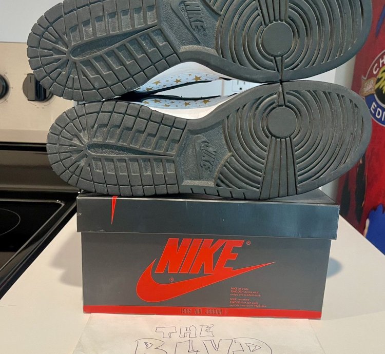 2021 Supreme Nike Sb Dunk Low Og Qs Stars Black