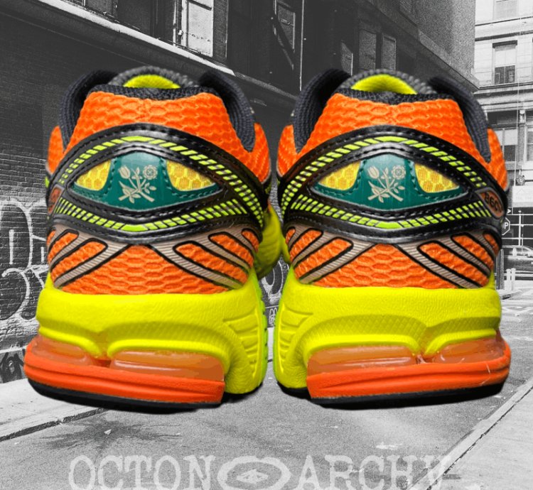 Aim Leon Dore New Balance 860v2 Orange