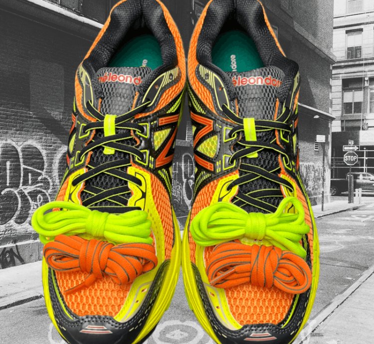Aim Leon Dore New Balance 860v2 Orange
