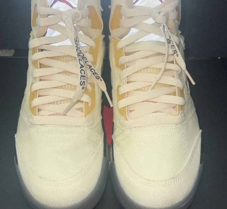 Jordan 5 Off-white Sp Sail Size 9 5