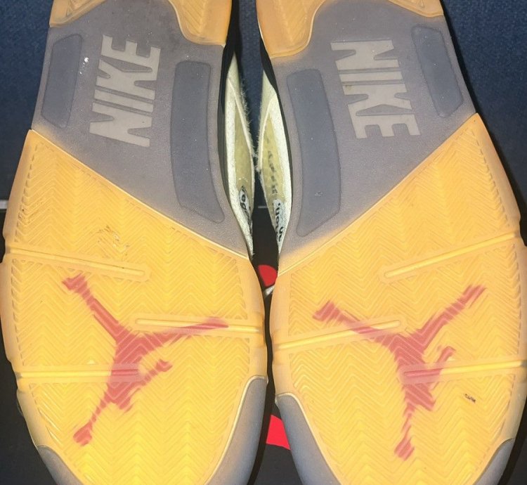 Jordan 5 Off-white Sp Sail Size 9 5