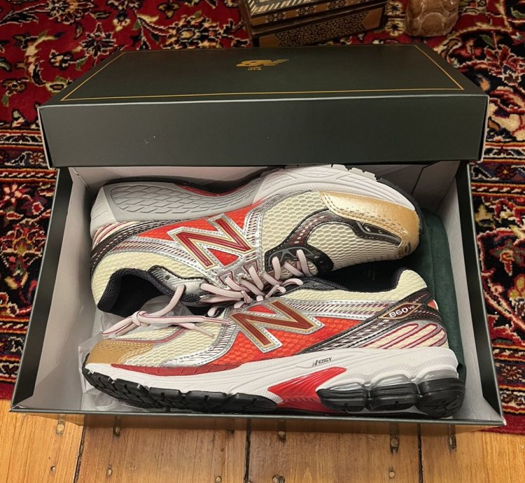 Aim Leon Dore New Balance 860v2 Red