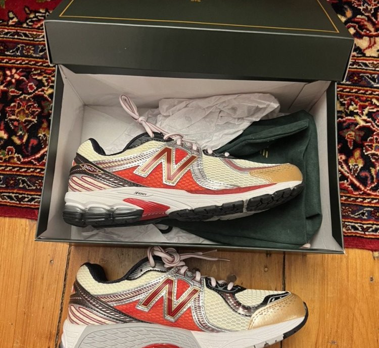 Aim Leon Dore New Balance 860v2 Red