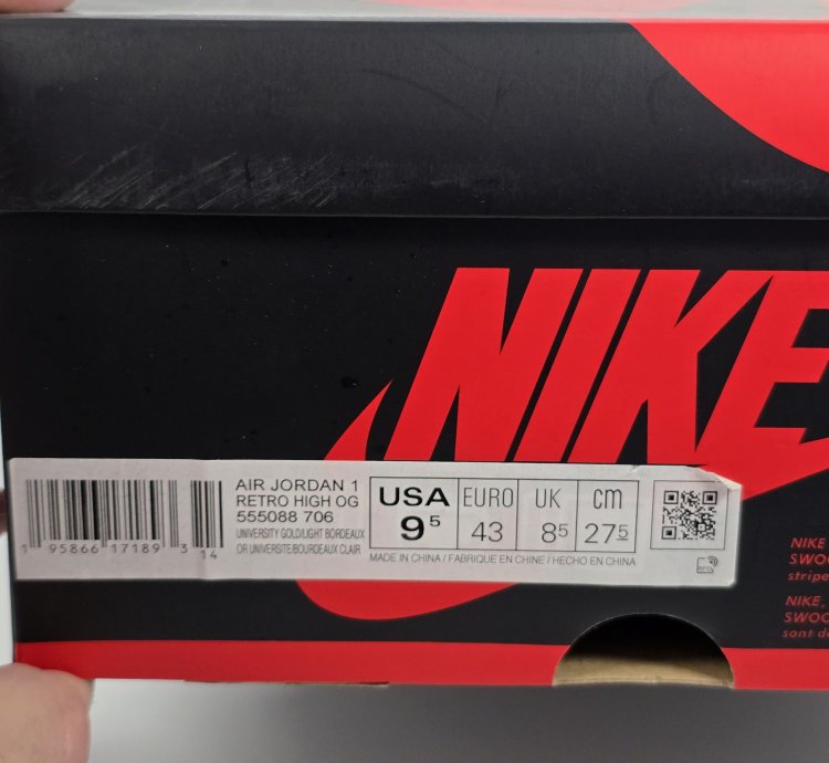 2022 Air Jordan 1 Retro High Og Brotherhood