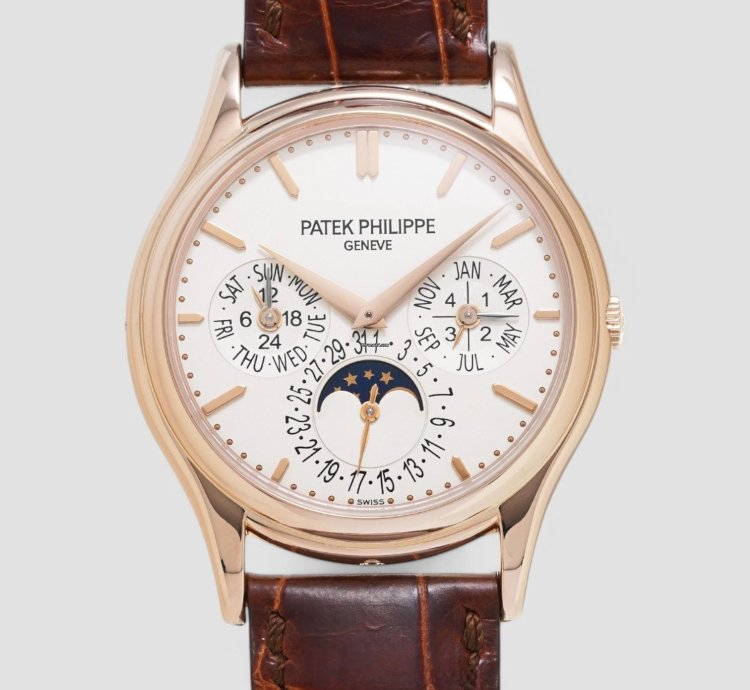 Patek Philippe Perpetual Calendar 5140r Calendar 18k Rose Gold Ivory Dial