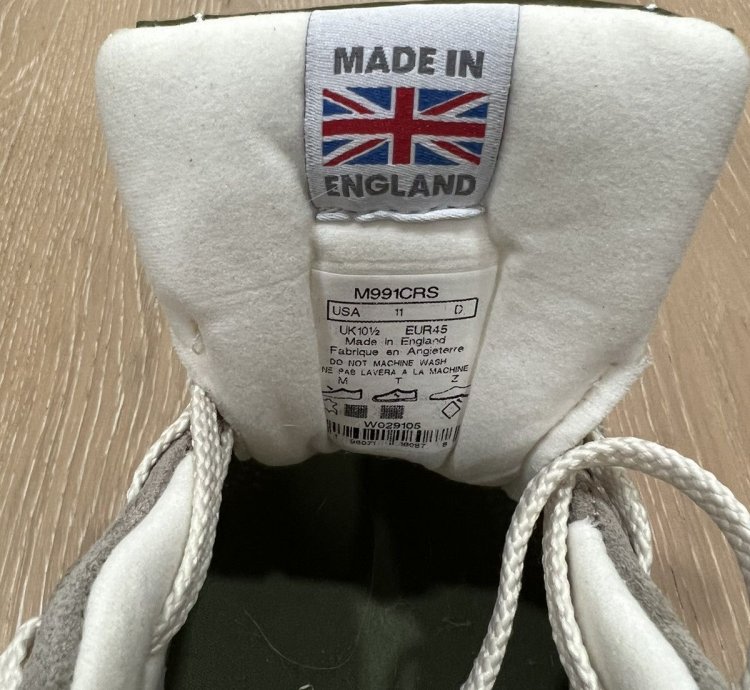 Aim Leon Dore New Balance Made In Uk 991 - Grey 11m