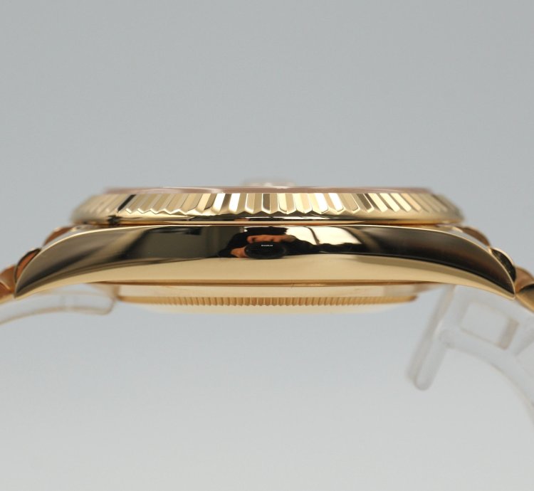 Rolex Day-date 40 Yellow Gold Champagne Roman Numeral Dial 228238 Full Set