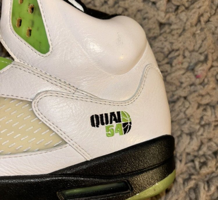 Jordan 5 Quai 54 sample