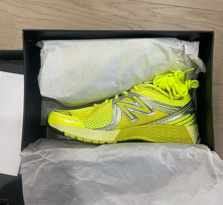 Aime Leon Dore ald New Balance 860v2 Yellow Us9 5