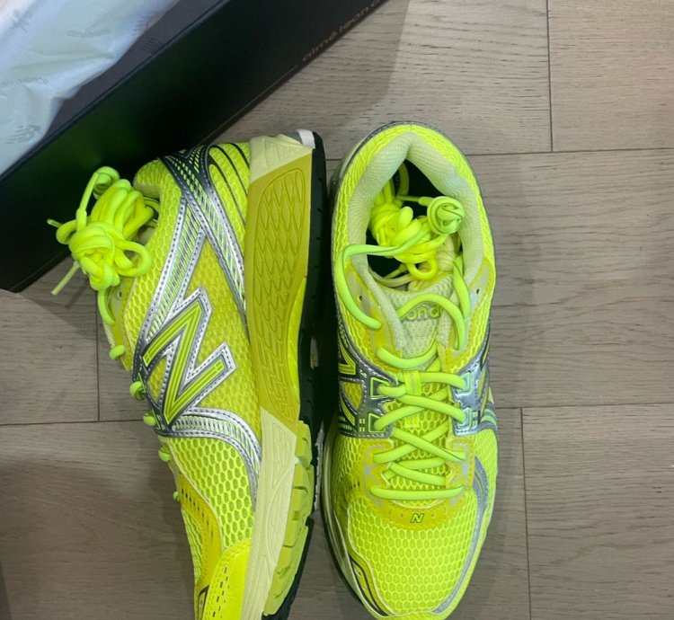 Aime Leon Dore ald New Balance 860v2 Yellow Us9 5