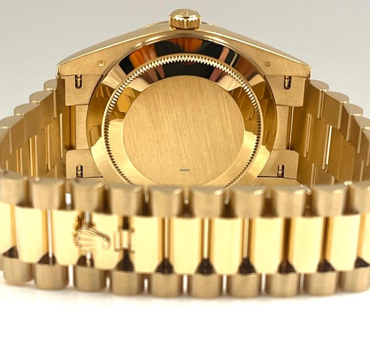 Rolex Day-date 40 Yellow Gold Day-date 40 Champagne Baguette Dial 228238 Unworn 2023