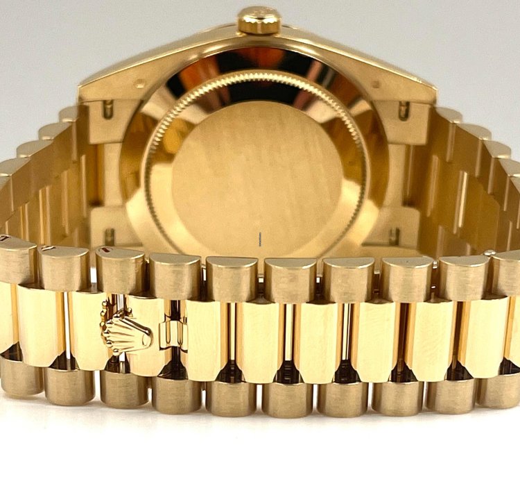Rolex Day-date 40 Yellow Gold Day-date 40 Champagne Baguette Dial 228238 Unworn 2023