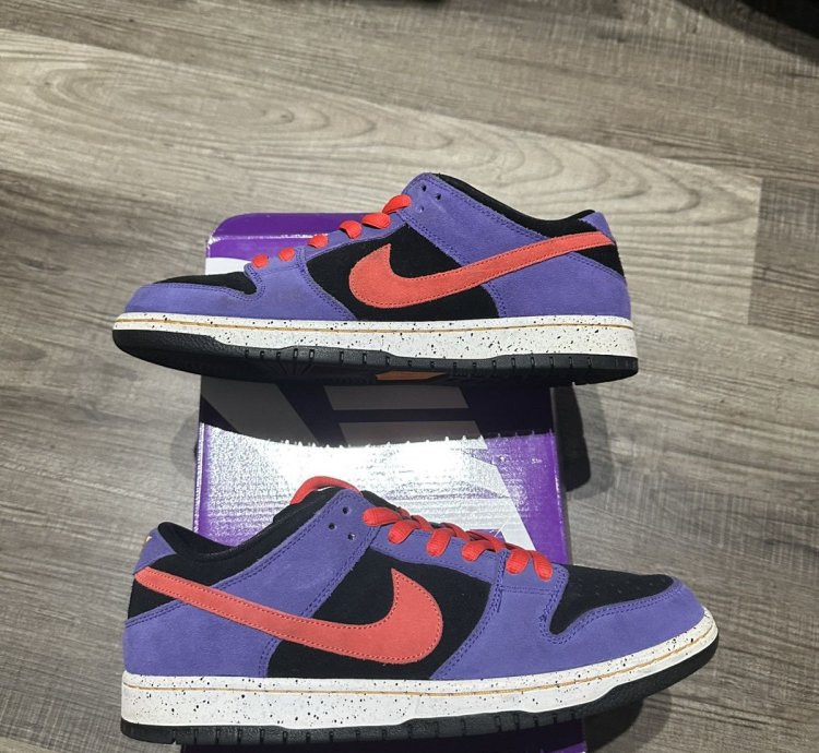 Nike Sb Dunk Low Acg Terra Varsity Purple Size 12 Bq6817-008