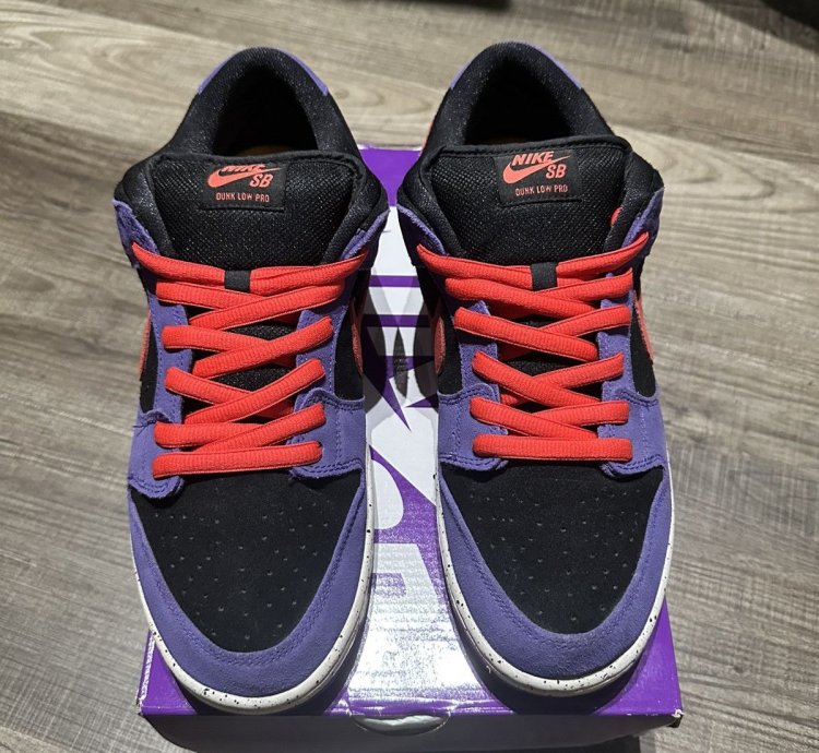 Nike Sb Dunk Low Acg Terra Varsity Purple Size 12 Bq6817-008