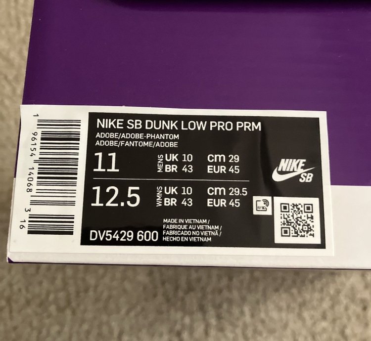 Nike Sb Dunk Low Adobe