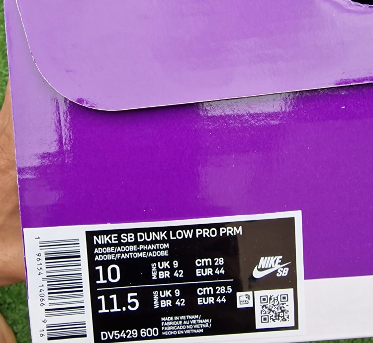 Nike Sb Dunk Low Adobe Uk 9 Us 10
