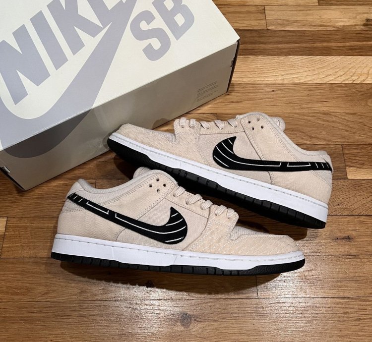Nike Sb Dunk Low Albino Preto Jiu Jitsu Size By 12