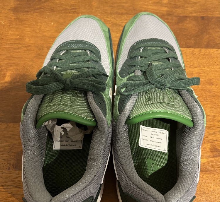 2022 Nike Air Max 90 Prm Pro Green Pale Ivory Us 13 New