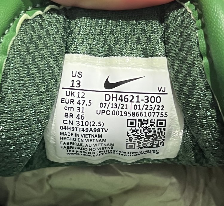 2022 Nike Air Max 90 Prm Pro Green Pale Ivory Us 13 New