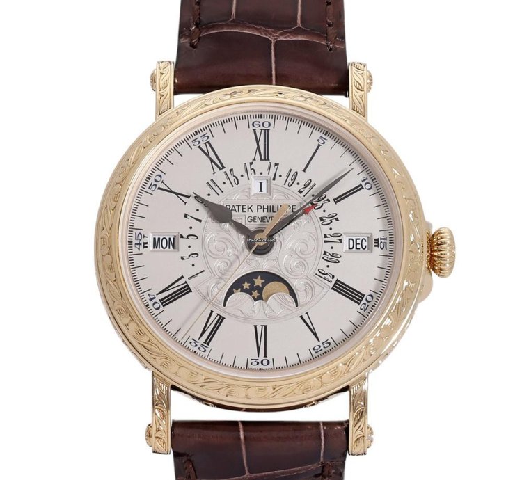 Patek Philippe Perpetual Calendar 5160j-001 Automatic Yellow Gold Good