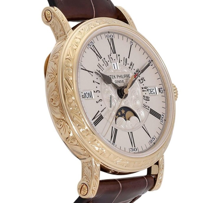 Patek Philippe Perpetual Calendar 5160j-001 Automatic Yellow Gold Good