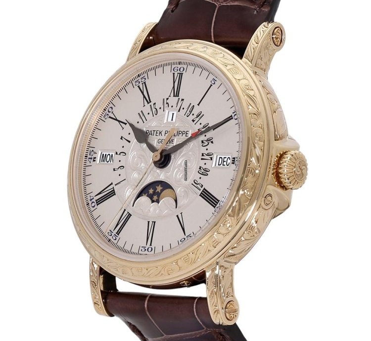 Patek Philippe Perpetual Calendar 5160j-001 Automatic Yellow Gold Good