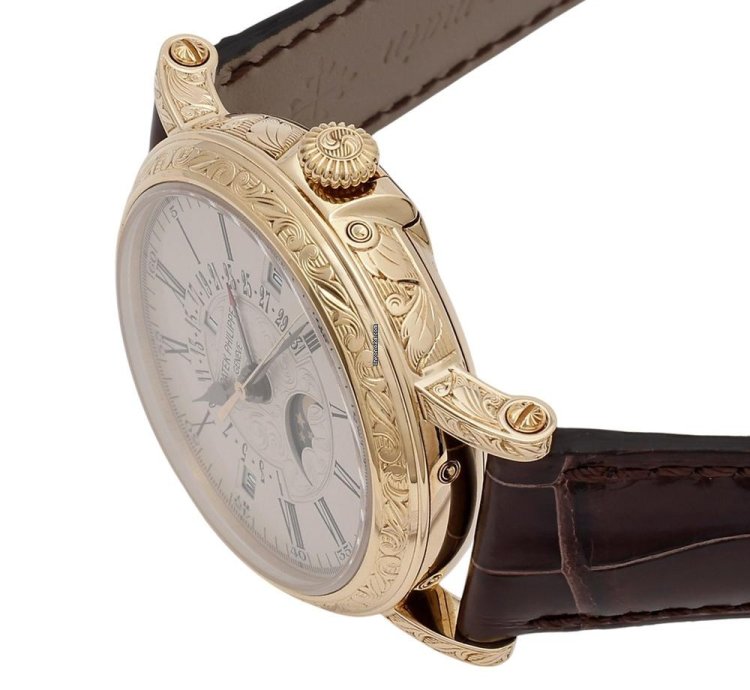 Patek Philippe Perpetual Calendar 5160j-001 Automatic Yellow Gold Good
