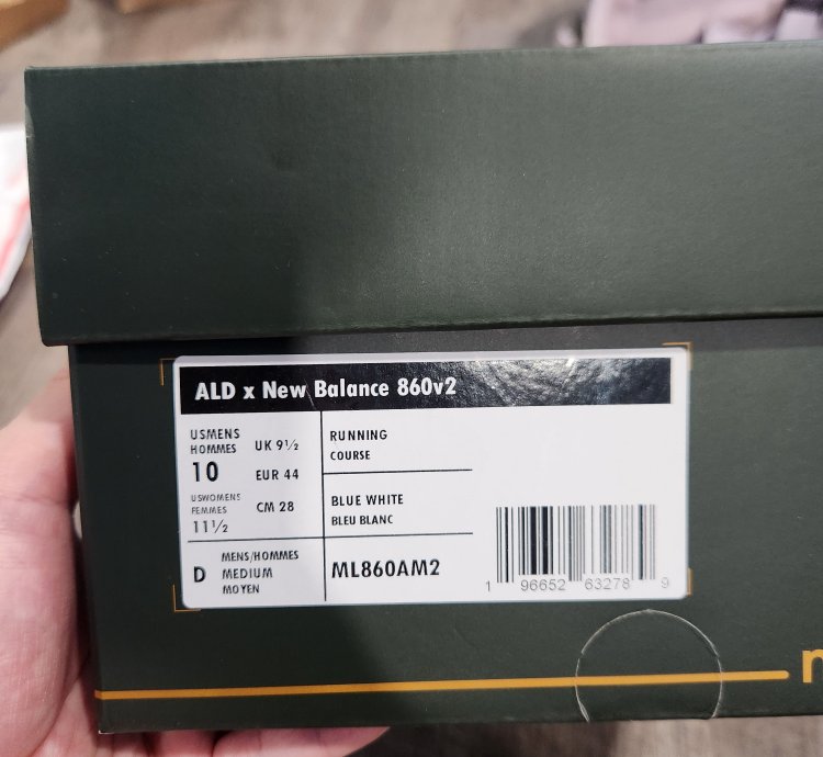 Aime Leon Dore Ald New Balance 860v2 Blue