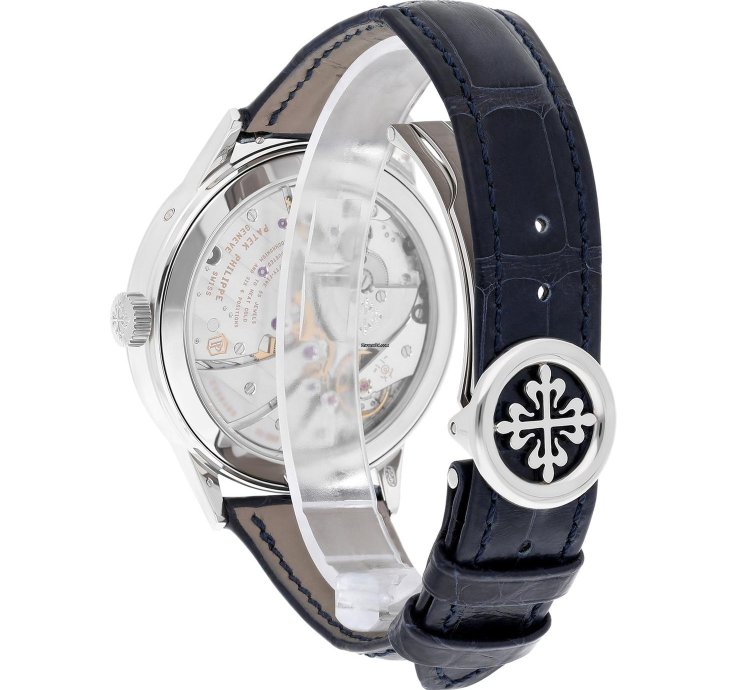 Patek Philippe Perpetual Calendar 5236p Perpetual Calendar Grand Complications Blue Dial 41mm Platinum Timepiece